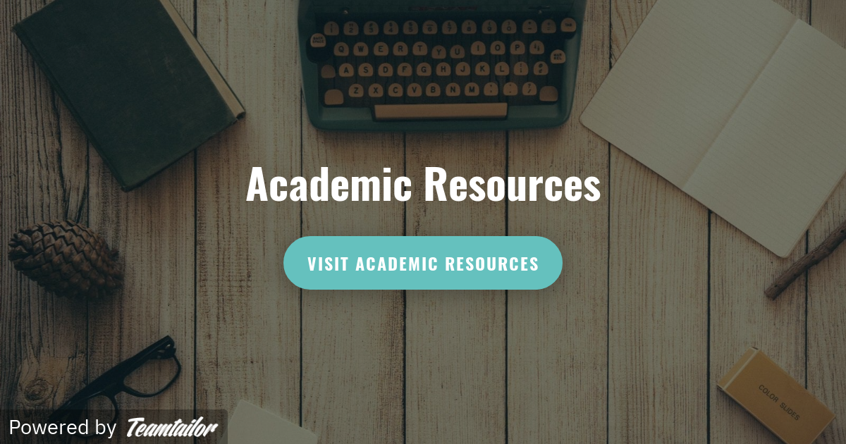 Academic Resources The Way to Get You There