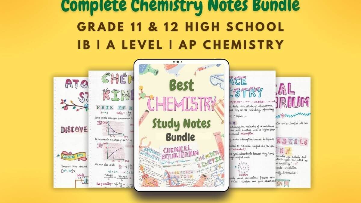 How to Take Notes in Chemistry