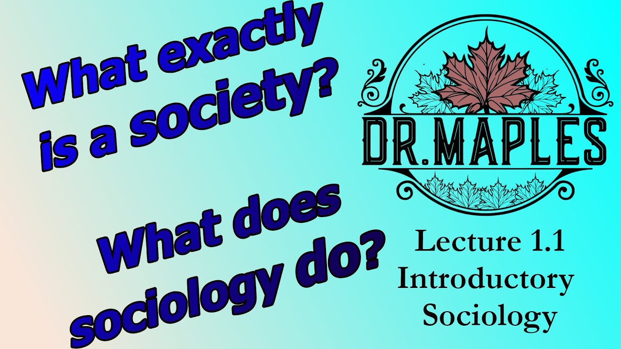 Sociology Lectures Unlocking the Social Universe